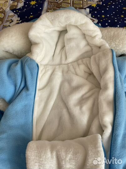 Конверт на выписку зимний