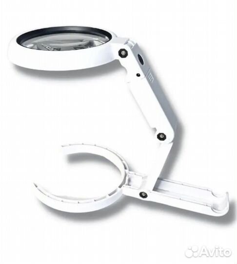 Лупа настольная складная с подсветкой OT-INL18