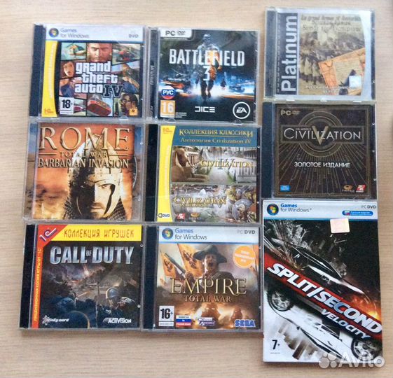 Компьютерные игры диски для пк