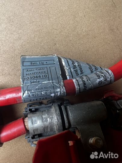 Плюсовой провод BMW 5 e60/e61