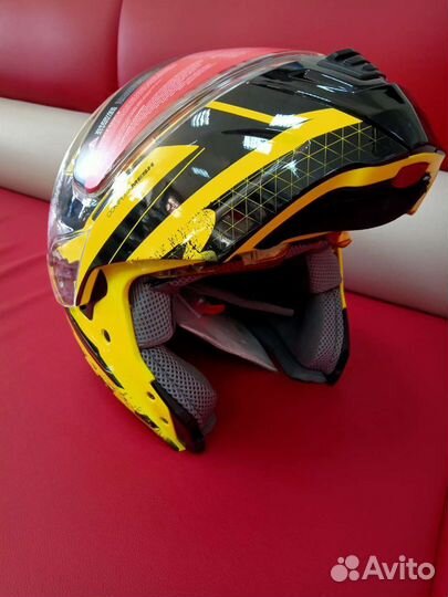 Снегоходный шлем с подогревом