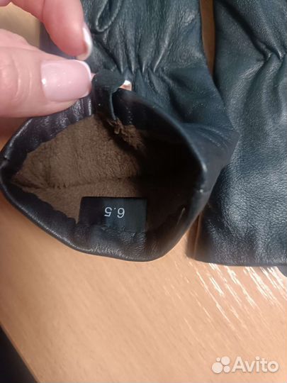 Перчатки женские натуральная кожа