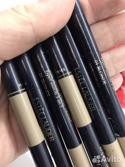 Карандаш для бровей блонд estee lauder 3в1