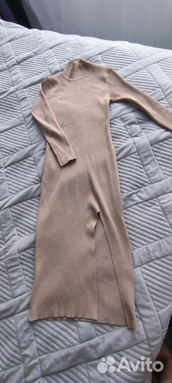 Платье в рубчик размер 44 S М