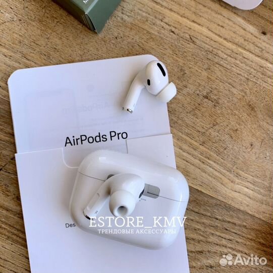 Airpods Pro с шумоподавлением