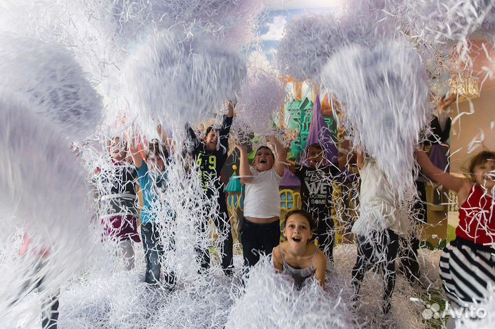 Бумажное шоу/Бумажная дискотека с аниматором