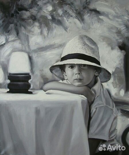 Портреты по фотографии, картины на заказ