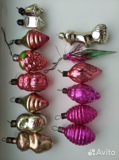 Елочные игрушки СССР