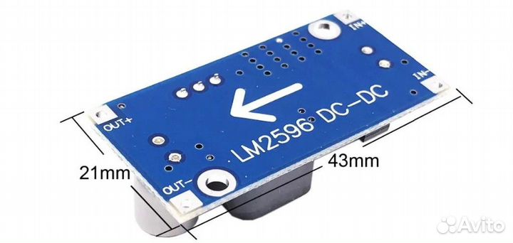 Новые Понижающие Преобразователи DC-DC LM2596