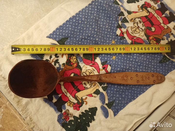 Ложка (половник) дерево СССР