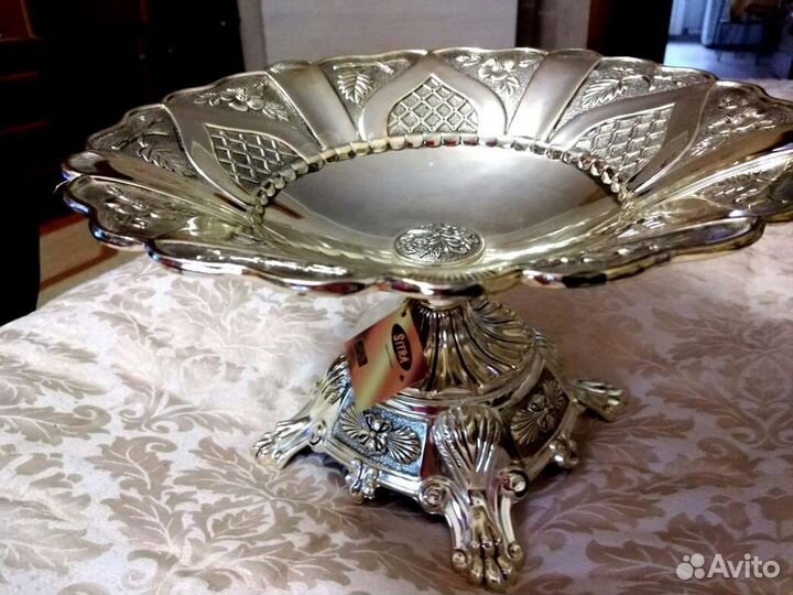 Ваза мельхеор