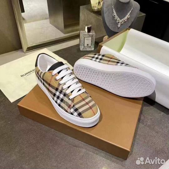 Кеды burberry мужские