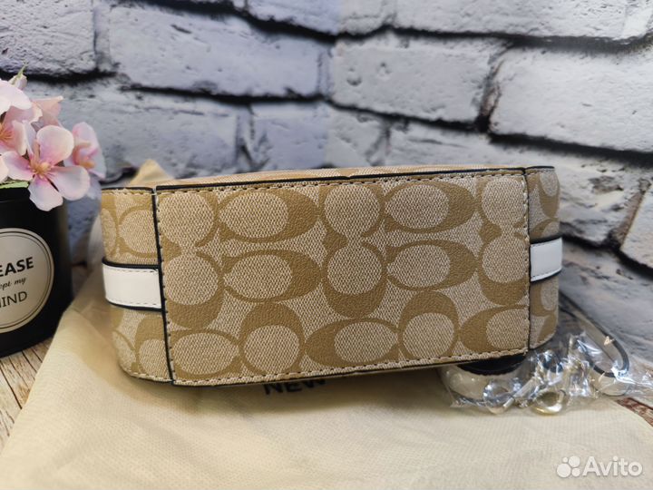 Сумка Женская Coach коричневая