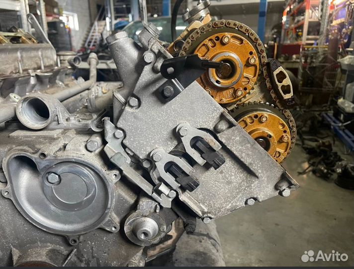 Двигатель BMW X5 2002 N62B44 E65 N62 11000427234