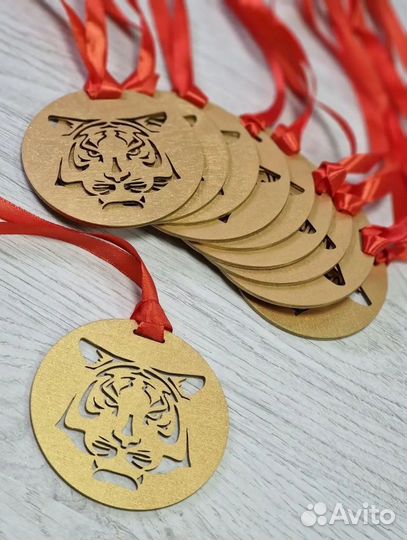 Медаль Форт Боярд на ленте, d 10 см, фанера
