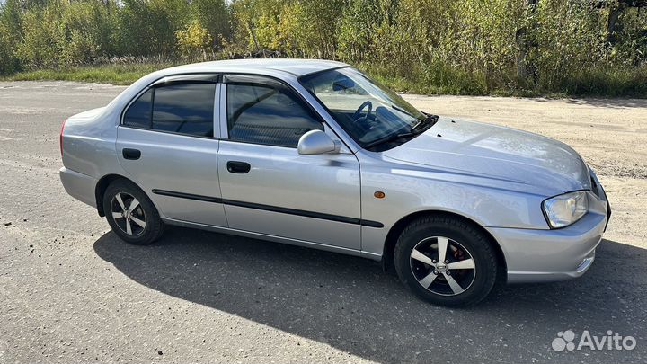 Hyundai Accent 1.5 МТ, 2007, 204 109 км