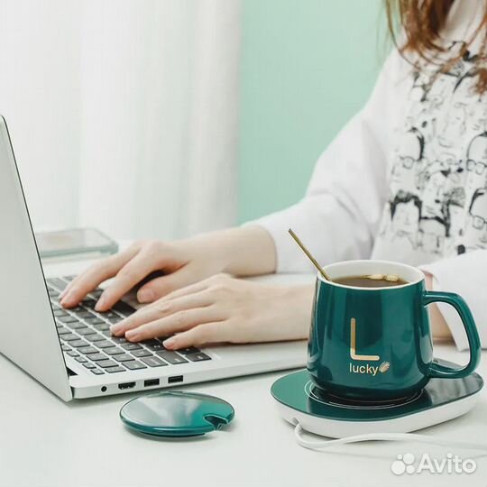 Подарочный набор кружка с подогревом 380 мл