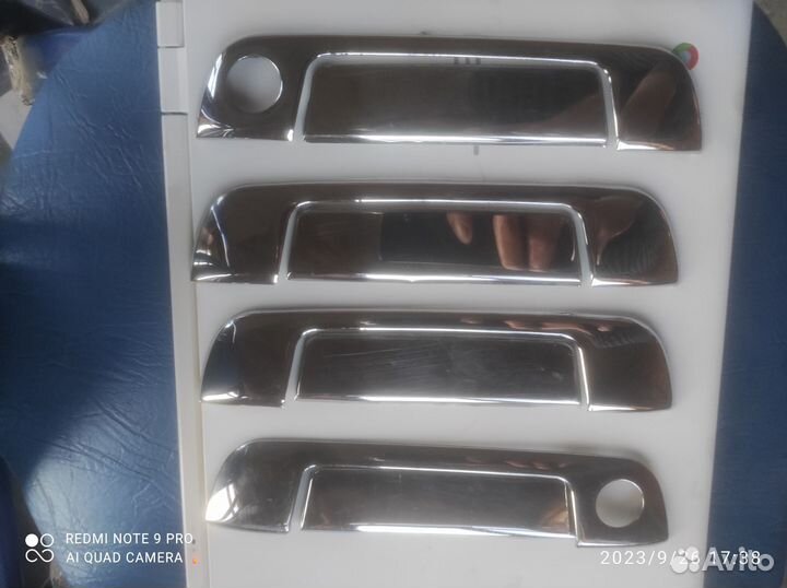 Накладки на дверные ручки бмв Е34