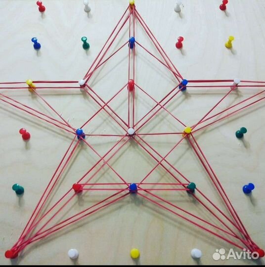 Геометрик для развития моторики пальцев