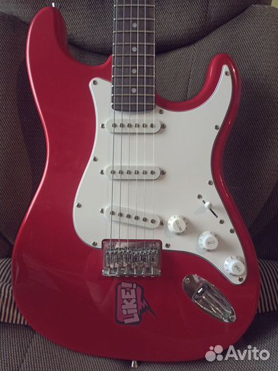 Fender squier bullet strat HT FRD (обмен+доставка)