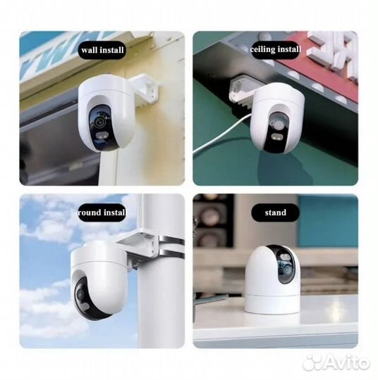 Камера видеонаблюдения уличная xiaomi новая