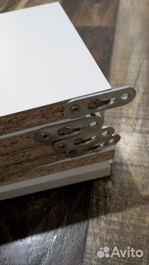 Полка-транформер, белая матовая, 164*57*15