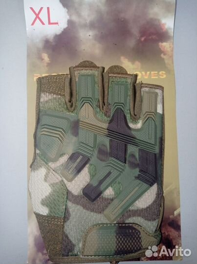 Тактические беспалые перчатки Mechanix M-Pact