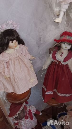 Кукла фарфоровая коллекционная Германия