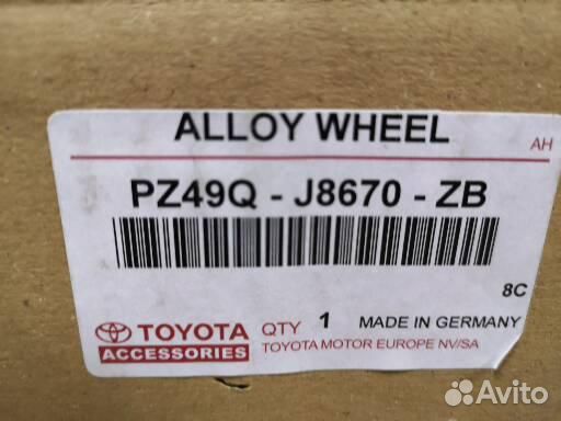 Диск Lexus GX460 R18 оригинал новый