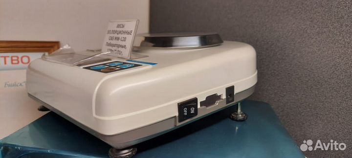 Весы лабораторные CAS MW-120 (120Г/0,01Г)