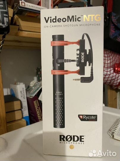 Накамерный микрофон-пушка rode VideoMic NTG