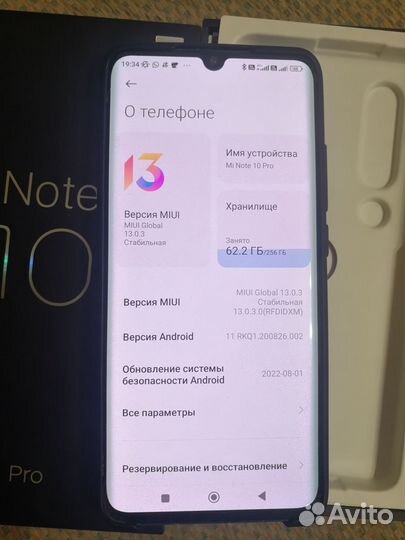 Xiaomi Mi Note 10 Pro, 8/256 ГБ