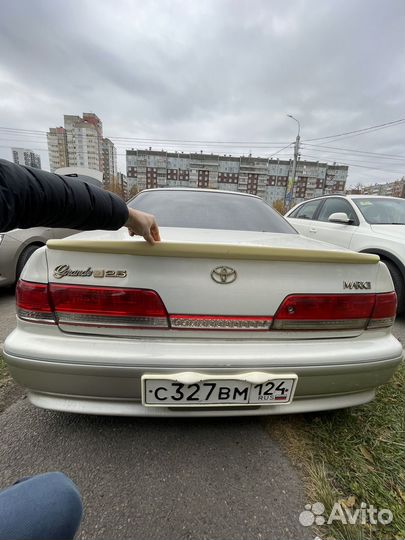 Лип спойлер на Toyota Mark 2 100