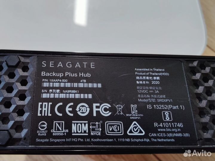 Внешний жесткий диск 4тб Seagate