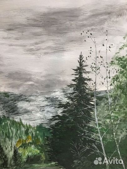 Картина холст акрил