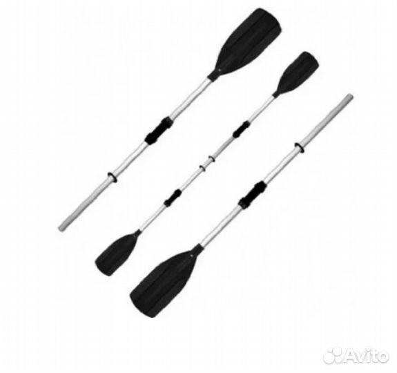 Вёсла bestway алюминиевые 145см (218см) из 3-х сек