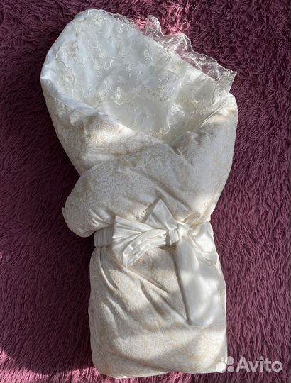 Комплект на выписку для девочки осень