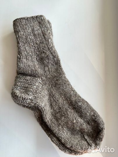 Шерстяные носки ручной работы