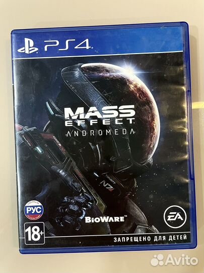 Игра Mass Effect andromeda PS4/PS5