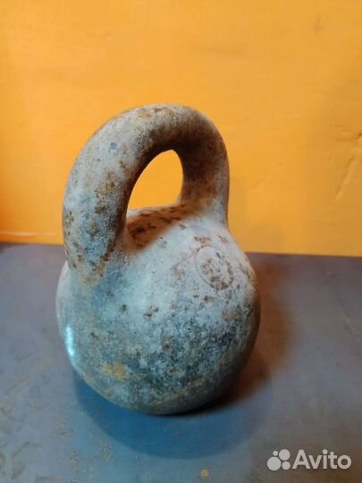 Гиря старинная 20 фунтов