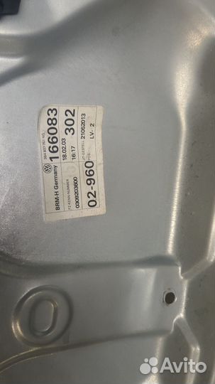 Стеклоподъемник электрический Volkswagen Passat 5, 2003