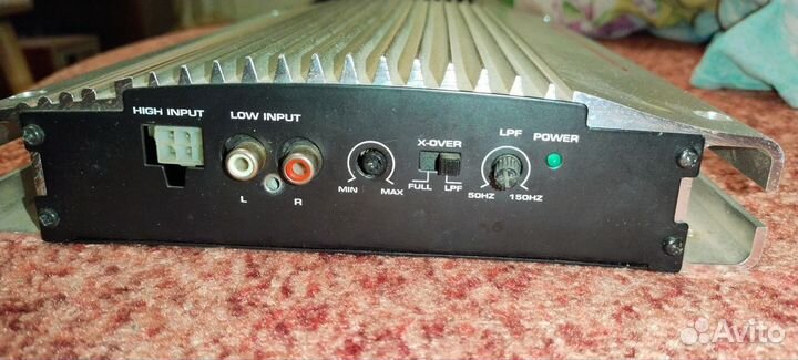 Автомобильный усилитель звука 2 канальный