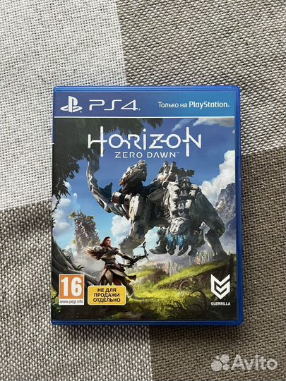 Horizon zero dawn ps4 диск