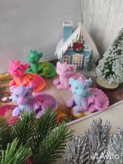 Мыло дракончики