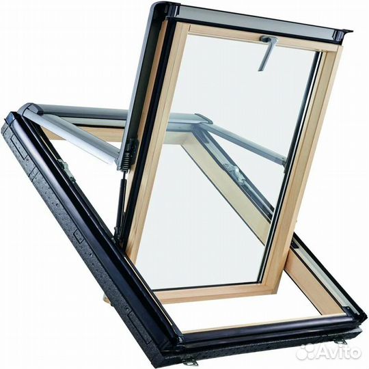 Мансардные Окна Roto R75 двухкамерное