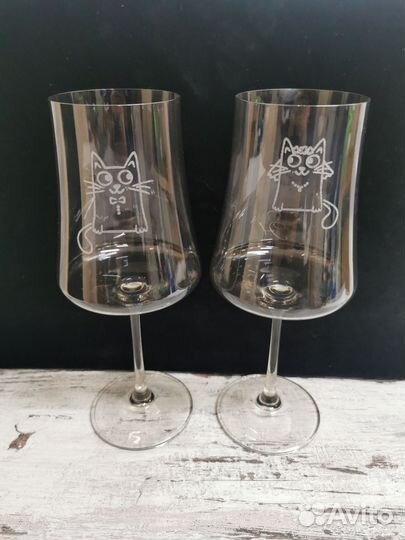 Бокалы для вина, шампанского, виски, коньяка