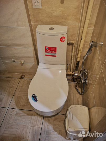 Установка ванны, унитаза