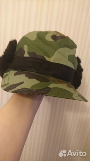 Кепка-ушанка зимняя мужская