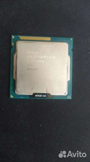 Процессор intel core i7 3770