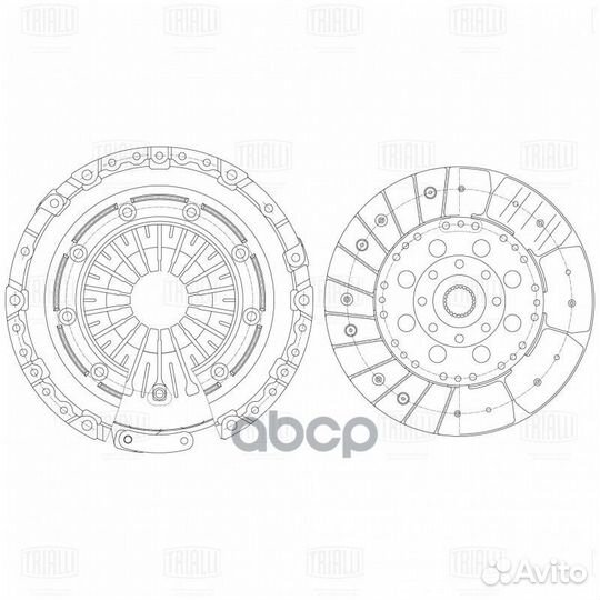 Сцепление Haval H6 14, GW Hover H6 12- 1.5i б/п